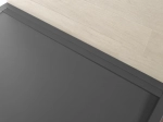 Receveur de douche extra plat, grande taille, caniveau, évacuation grande largeur : L. 110 à 300 cm x l. 70 à 100 cm, résine Akrytan® anti glissant, 10 couleurs, Livraison offerte
